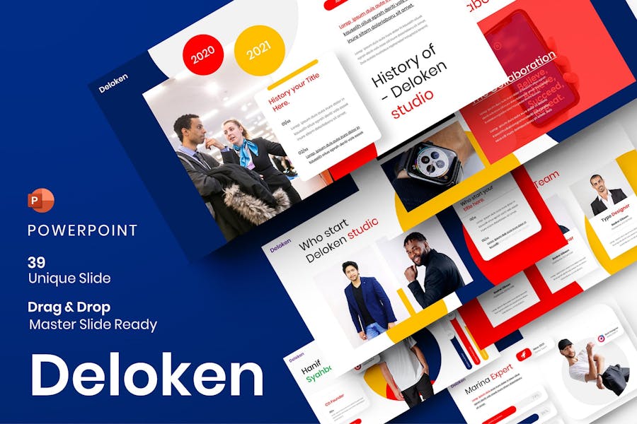Deloken – Business PowerPoint Template