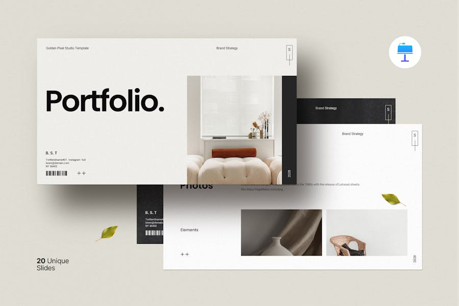 Creative Design, Portfolio Template