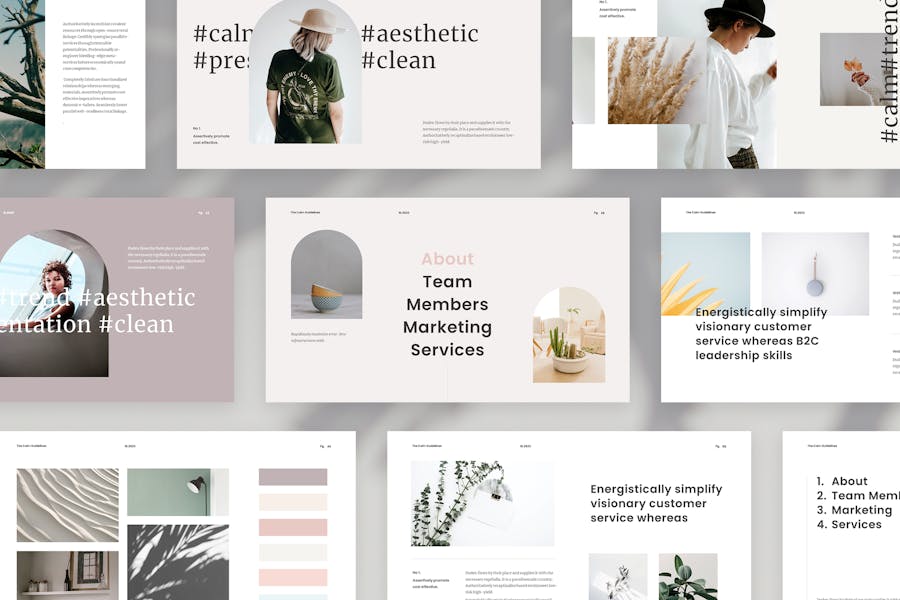 clean-minimal-presentation-template