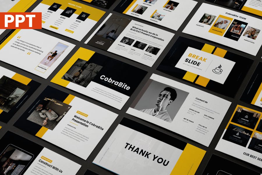 Cobrabite Powerpoint Template
