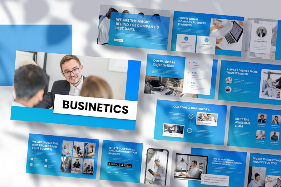 Businetics - Business PowerPoint Template