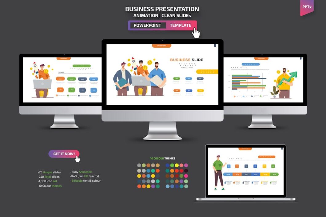 business-animation-powerpoint-templates