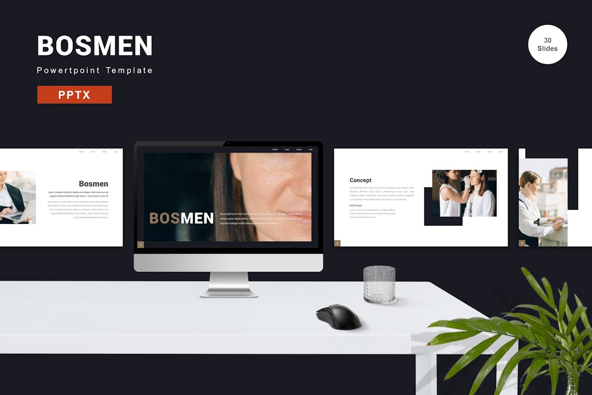 Bosmen - Powerpoint Template