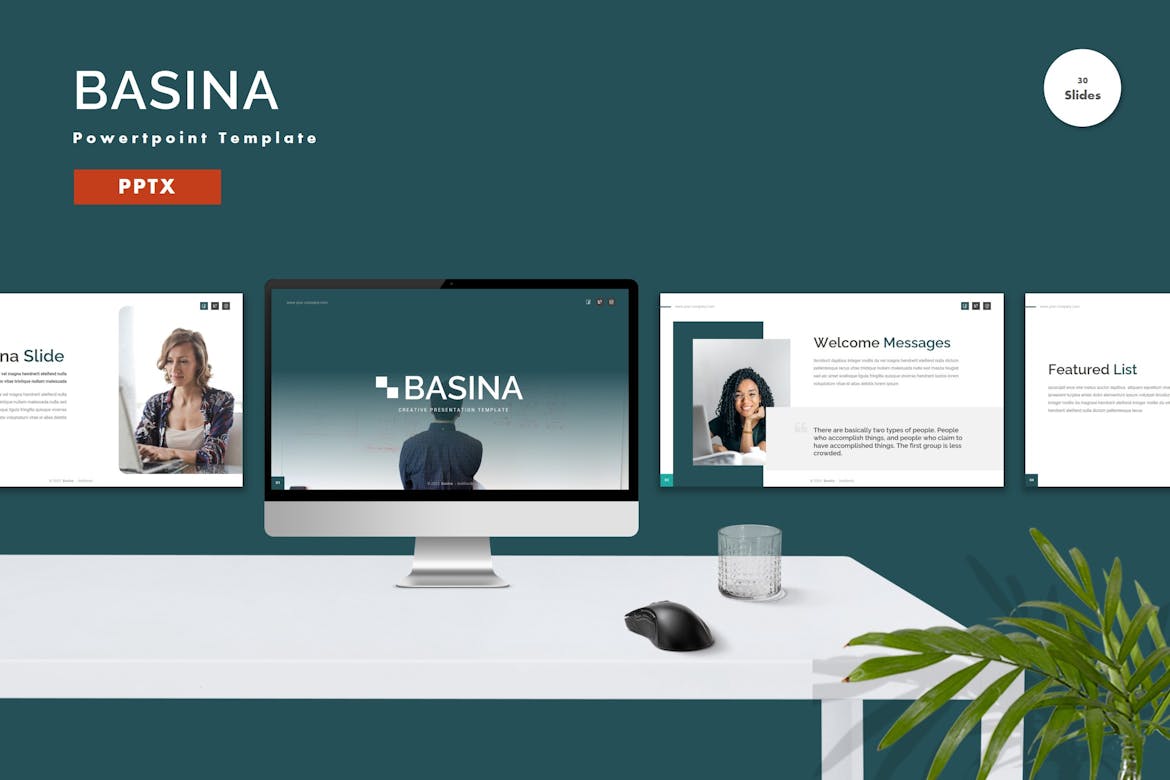 Basina - Powerpoint Template