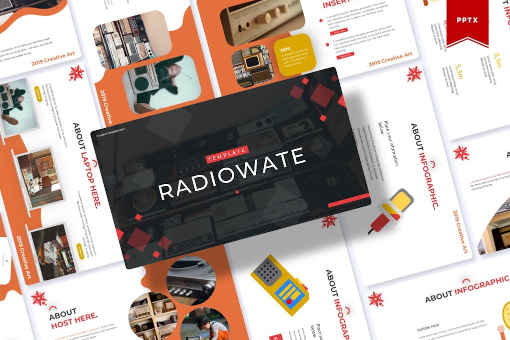 211 Radiowate | Powerpoint Template
