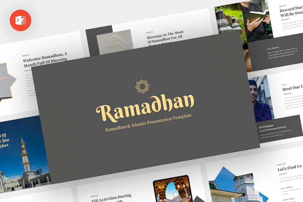 212 Ramadhan - Islamic Powerpoint Template