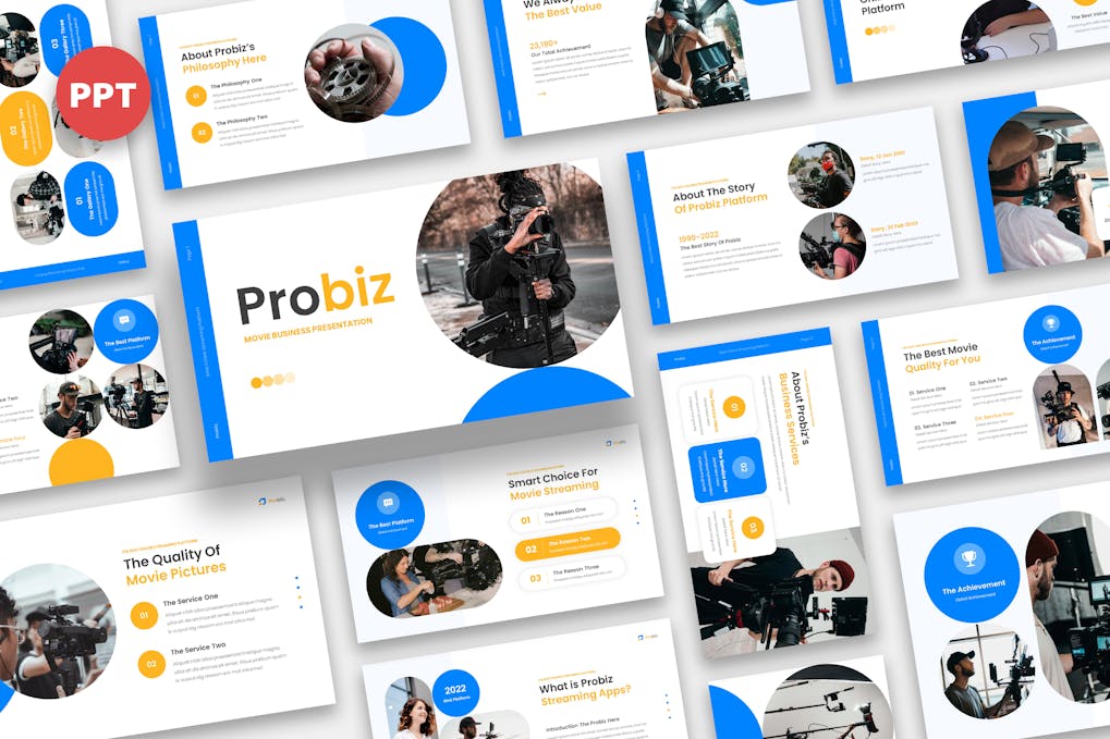 Probiz - Broadcast Powerpoint