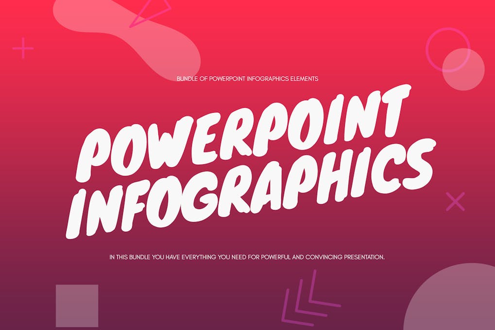 198 BUNDLE - PowerPoint Infographics Slides