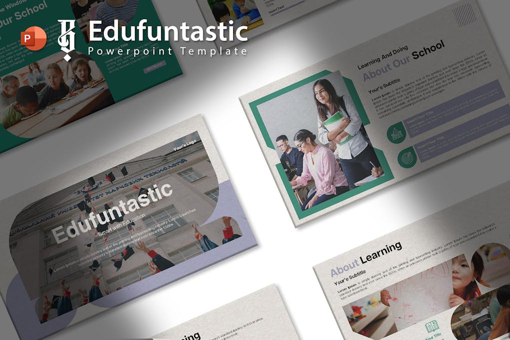 199 Powerpoint Template - Edufuntastic