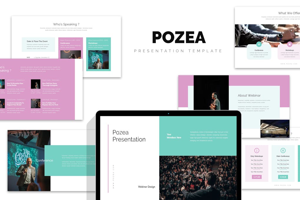 202 Pozea : Webinar, Seminar & Conference Powerpoint