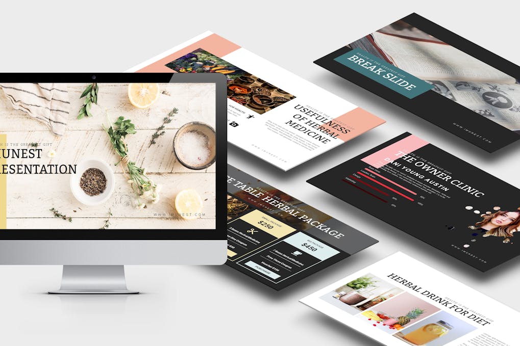 156 Imunest : Medical Powerpoint Template