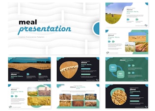 151 Meal | Google Slides Template