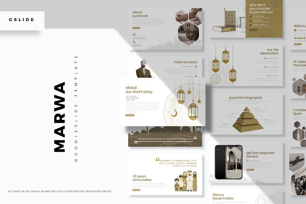 148 Marwa - Google slide Template