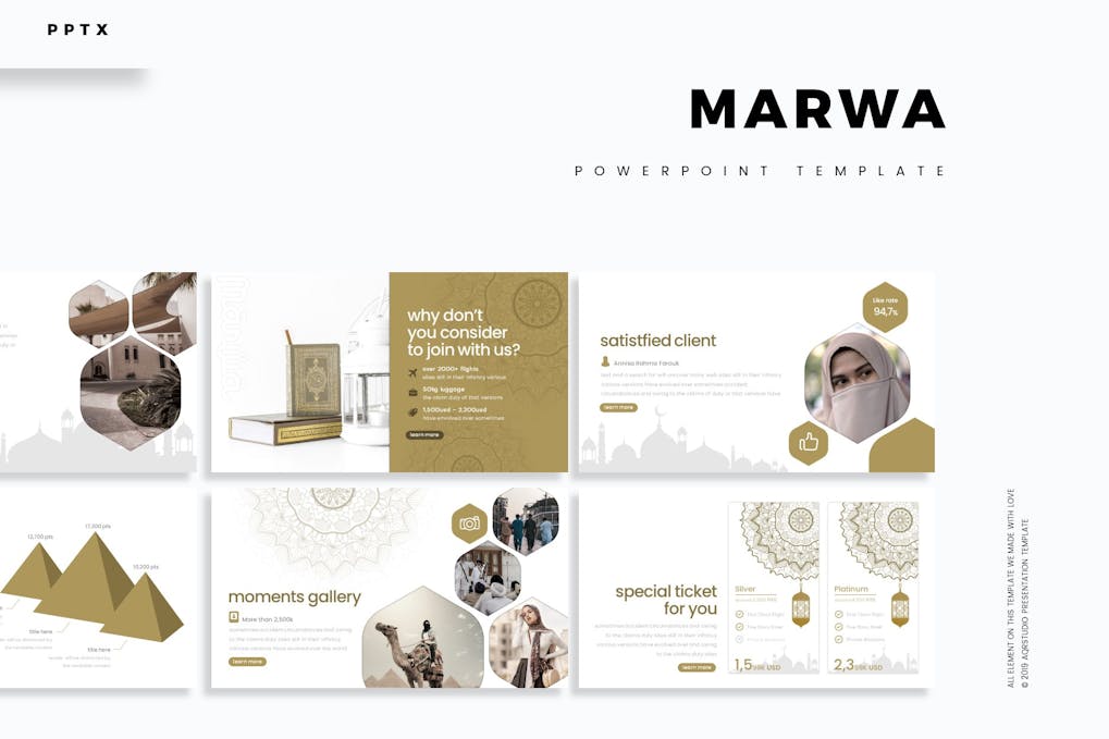 149 Marwa - Powerpoint Template
