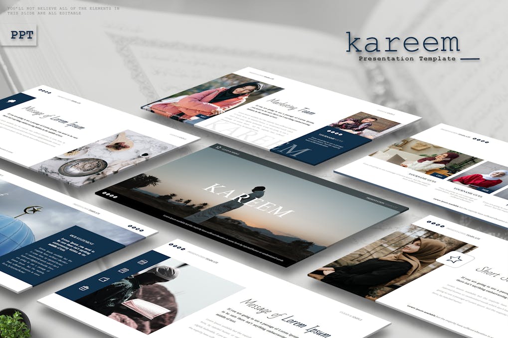 136 Kareem - Powerpoint Template