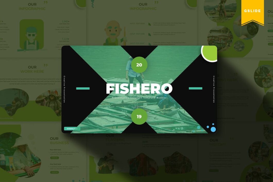 94 Fishero | Google Slides Template