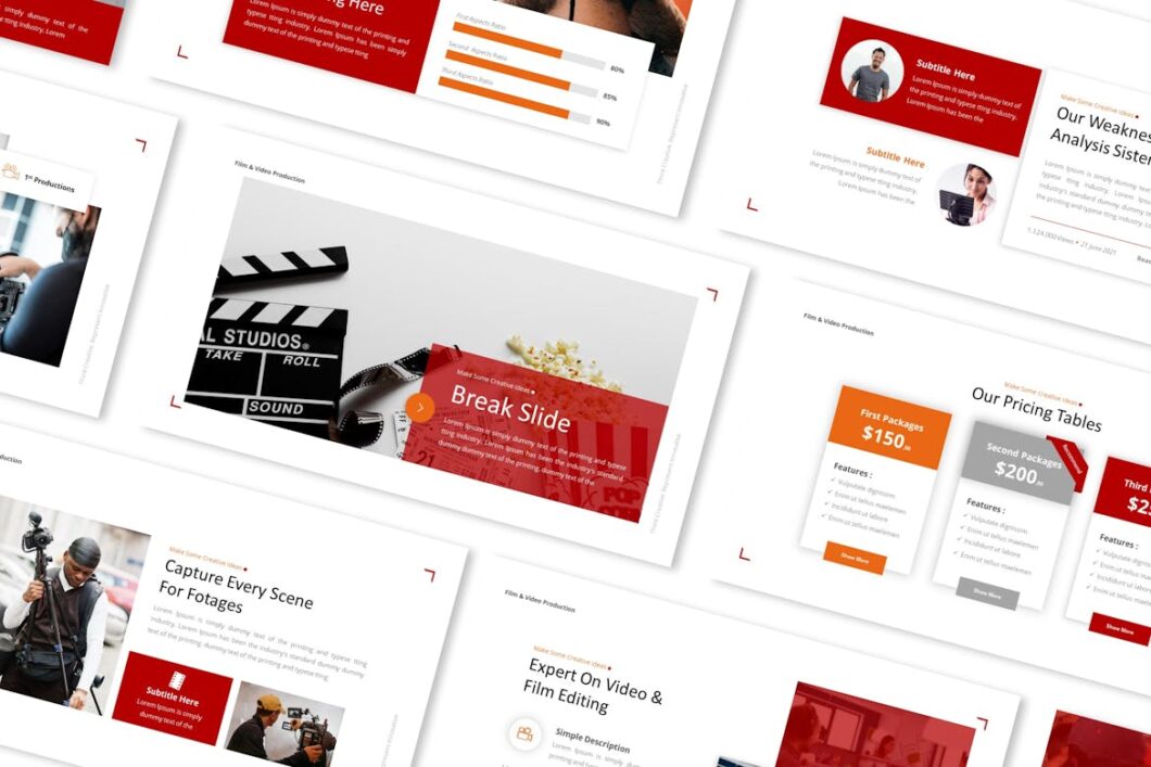 FIlm & Video Production Powerpoint Presentation