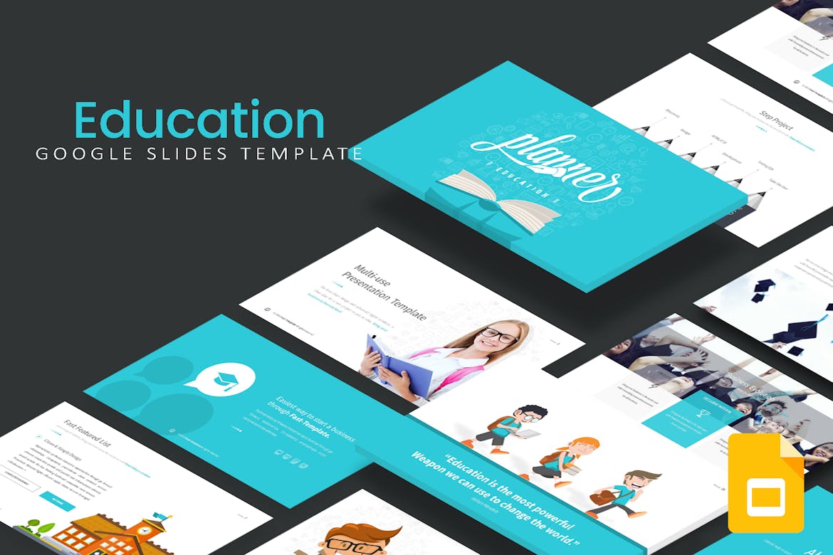 60 Education Google Slides Template