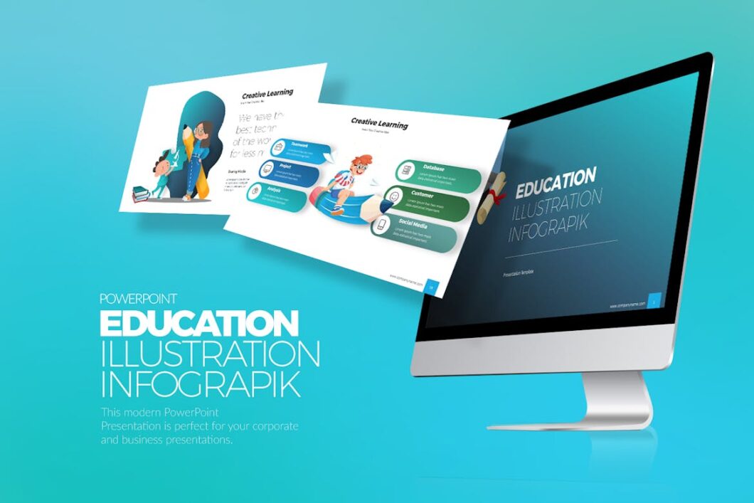 61 Education Infograpik PowerPoint Presentation