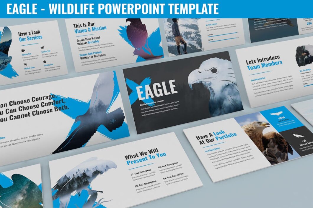 Eagle - Wildlife Powerpoint Template