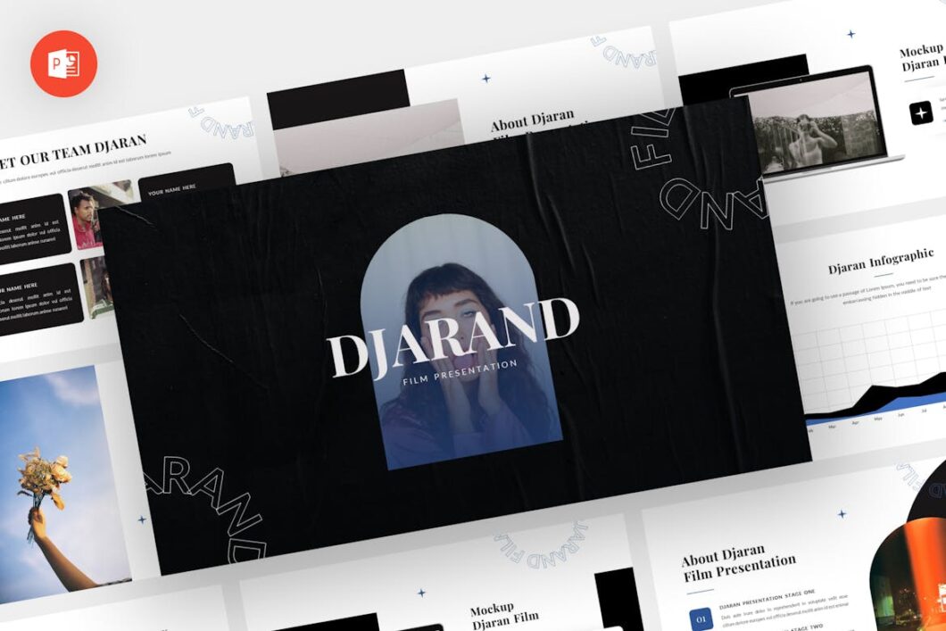 53 Djarand - Film Powerpoint Template