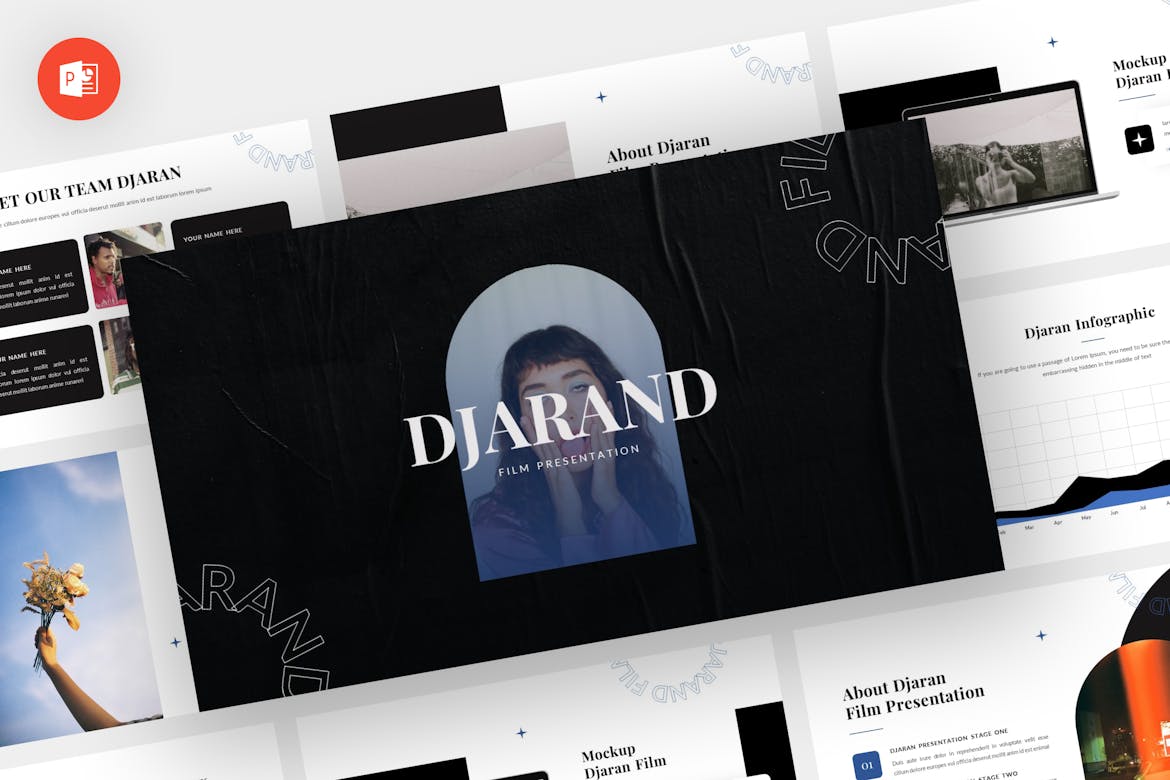 Djarand - Film Powerpoint Template