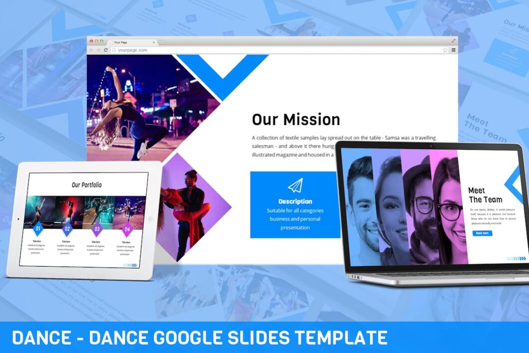 Dance - Dance Google Slides Template