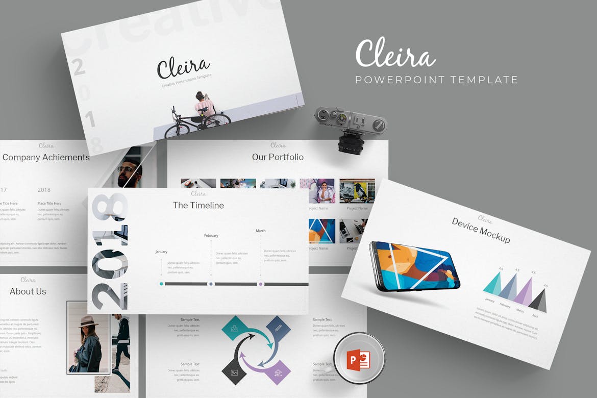 Cleira - Powerpoint Templates