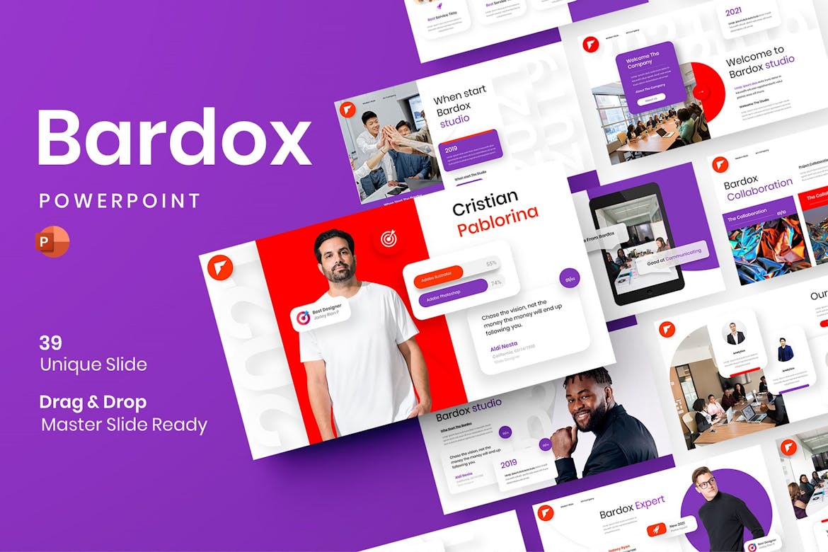 Bardox – Business PowerPoint Template
