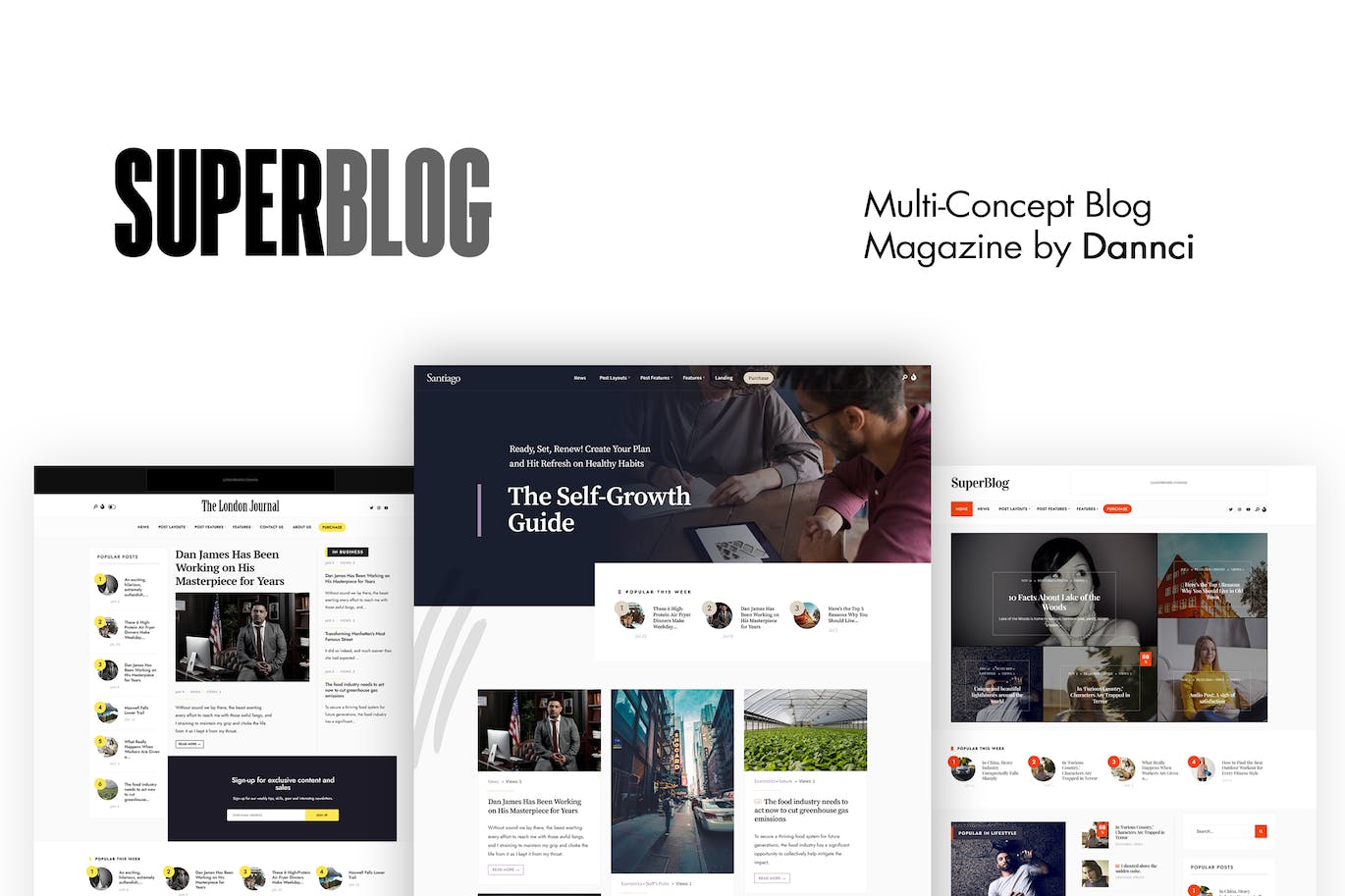 SuperBlog - Powerful Blog & Magazine Theme