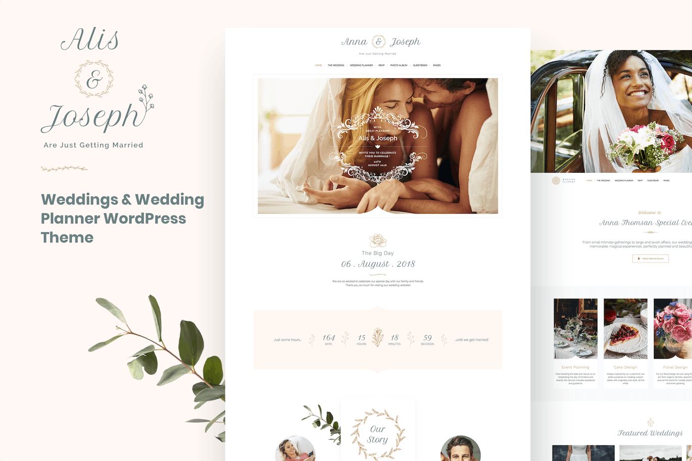 Alis - Wedding Planner WordPress Theme All items/WordPress/Themes