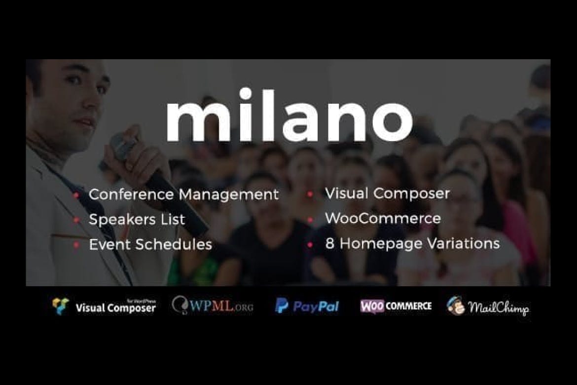 Milano | Event & Conference WordPress