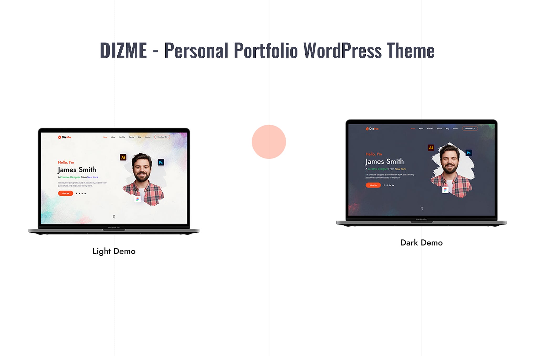 Dizme - Personal Portfolio WordPress Theme