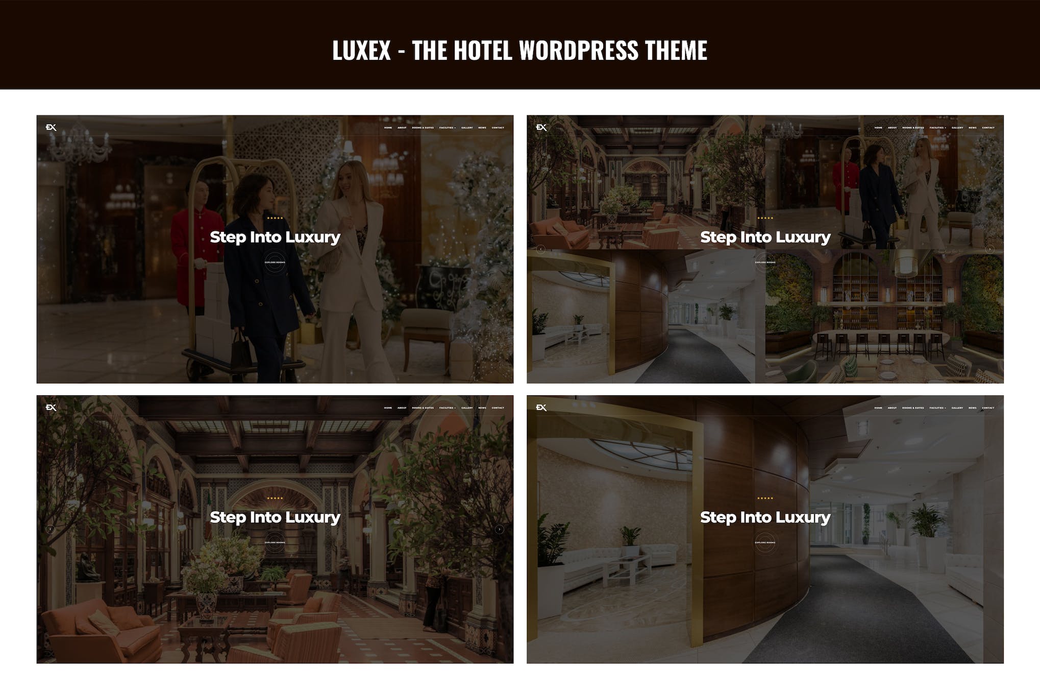 Luxex - The Hotel WordPress Theme