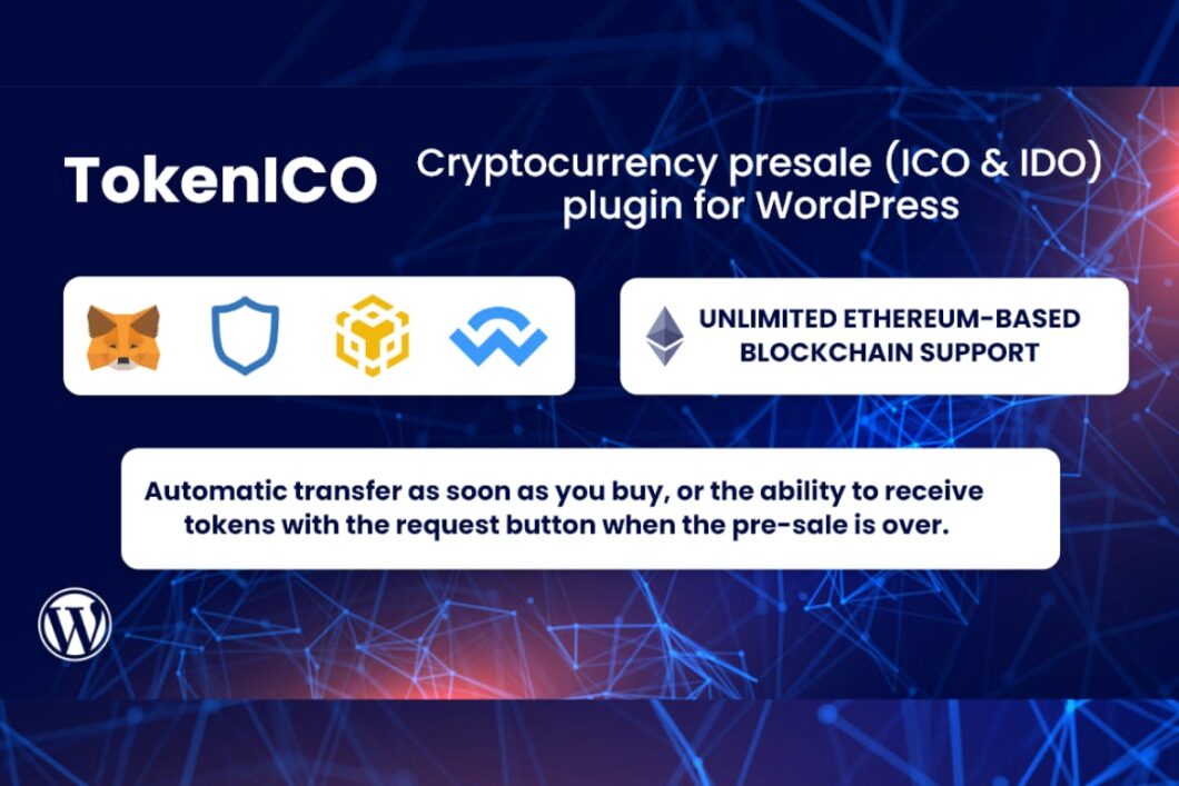 TokenICO - Cryptocurrency presale (ICO & IDO)