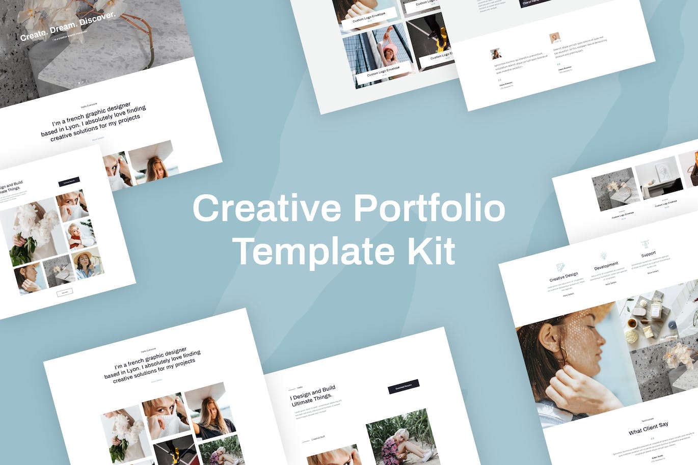 quanzo+preview Quanzo - Creative Portfolio Template Kit