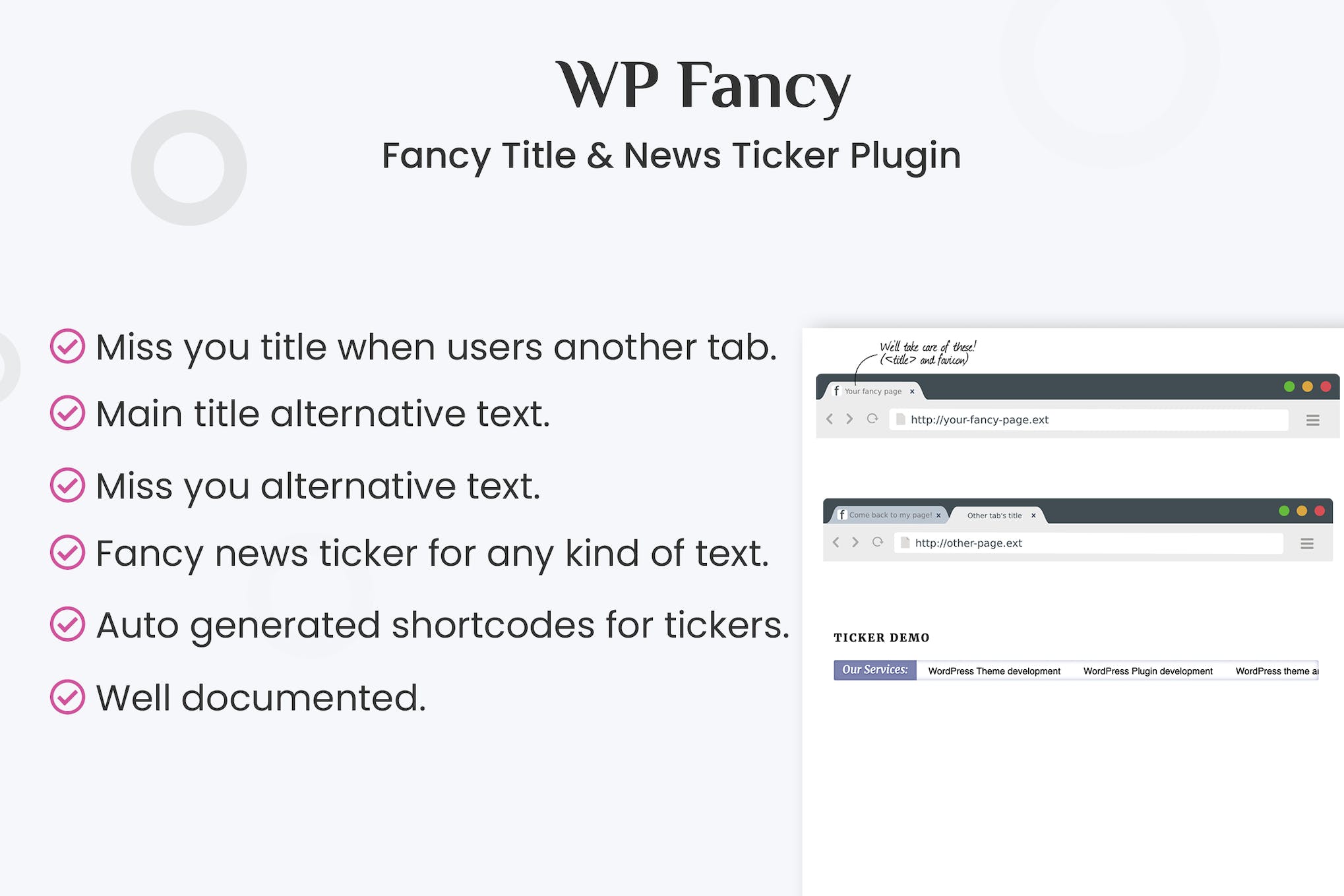 f2e39d56-cba0-44b7-bc85-9773ba64db06 Fancy Title and News Ticker WordPress Plugin