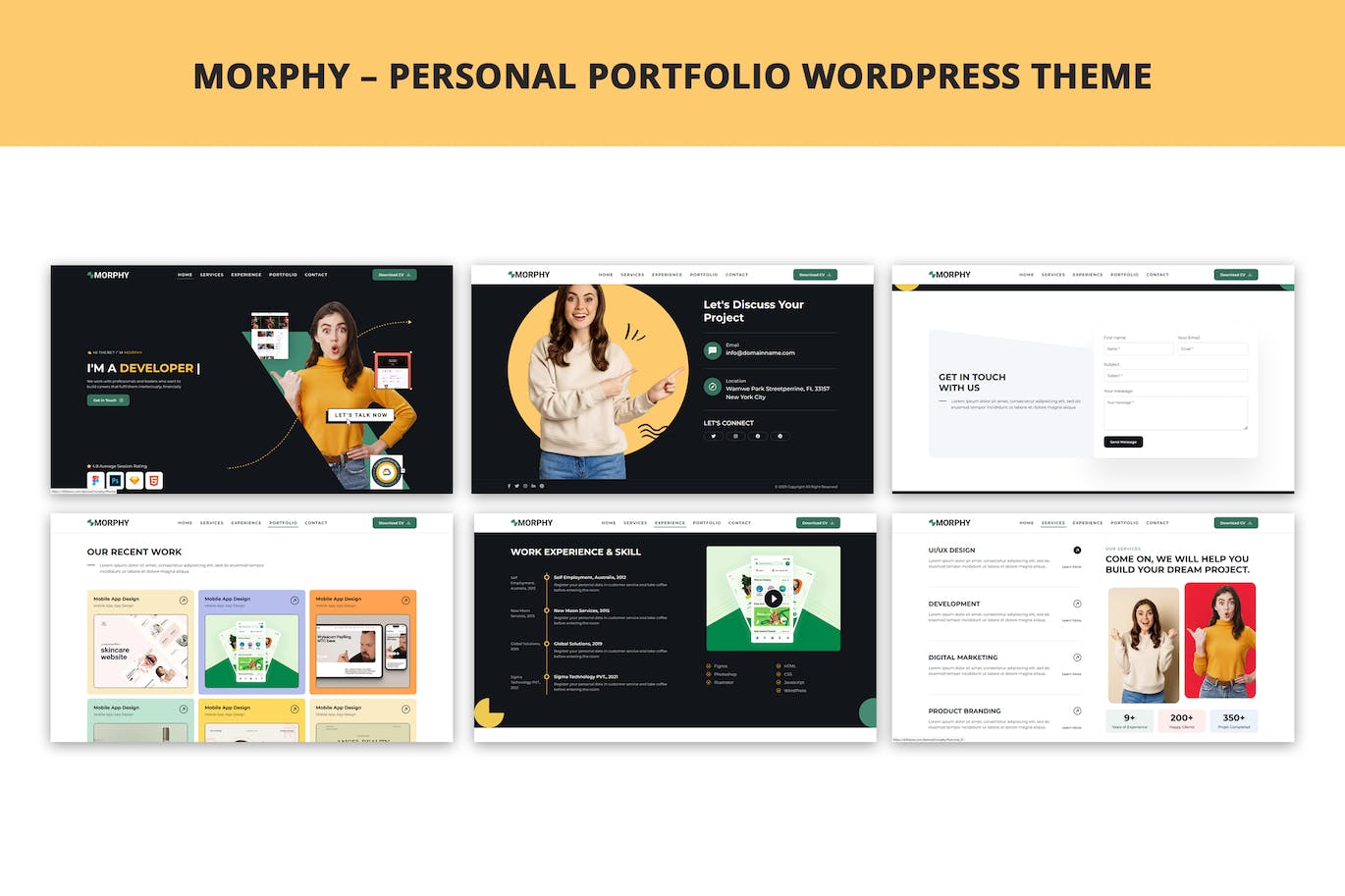 5578dea1-5013-4de4-9bc1-91f2226bdfb2 Morphy – Personal Portfolio WordPress Theme