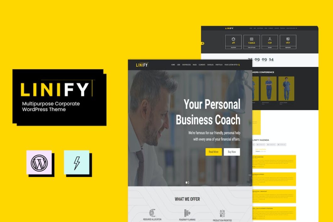 Linify - Multipurpose Corporate WordPress Theme