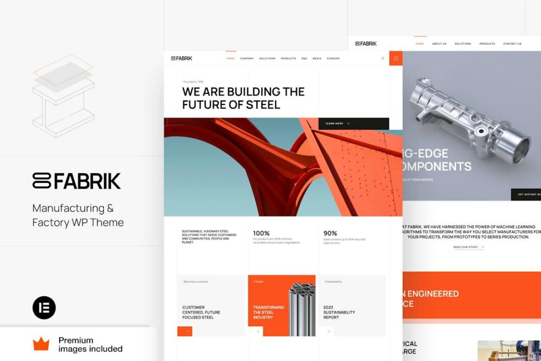 Fabrik - Manufacturing & Factory WordPress