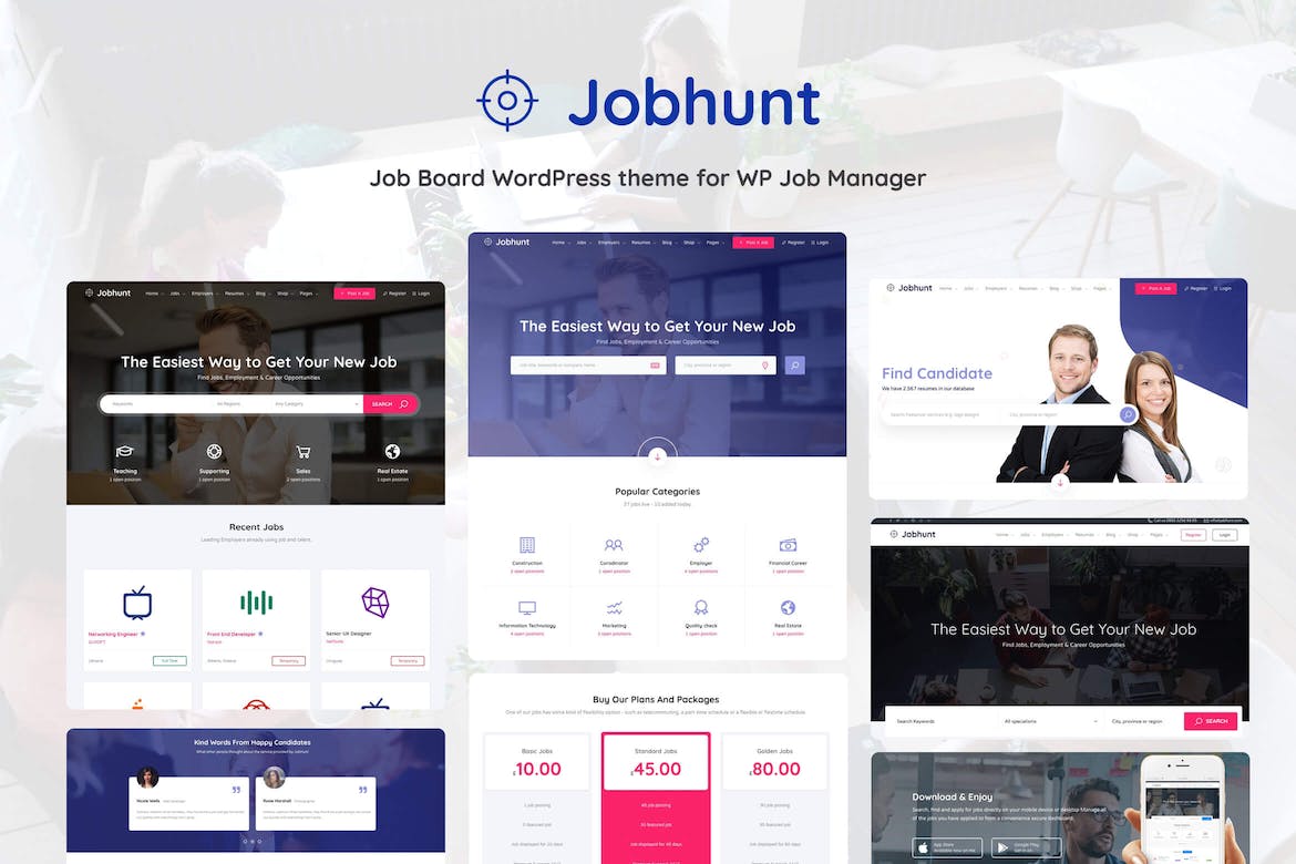 47704ab0-20ce-40c7-9268-3643d7c1630a Jobhunt - Job Board WordPress theme for WP Job Man