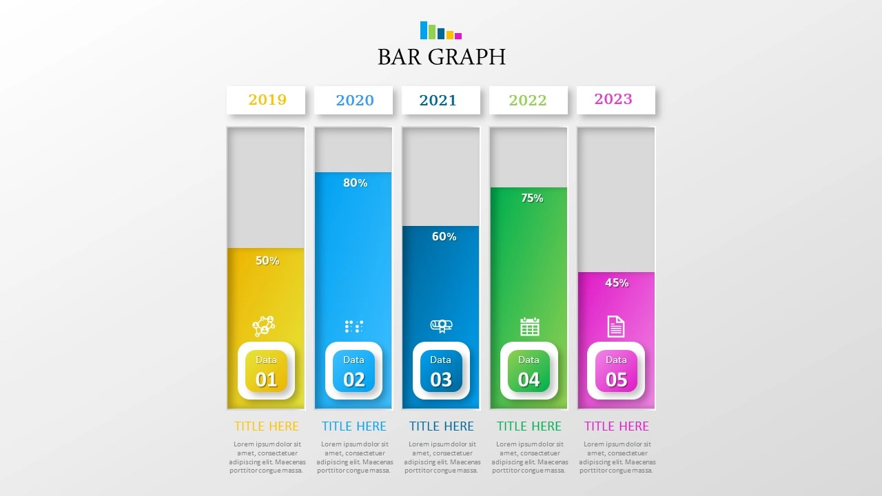 عرض تقديمي1 (9) تصميم شريط الرسم البياني للمشاريع في برنامج بوربوينت