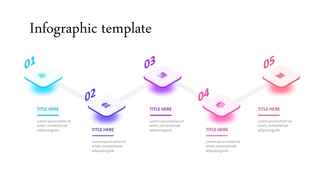 انفوجرافيك خمسة خيارات احترافية مميزة في برنامج بوربوبيت للمشاريع