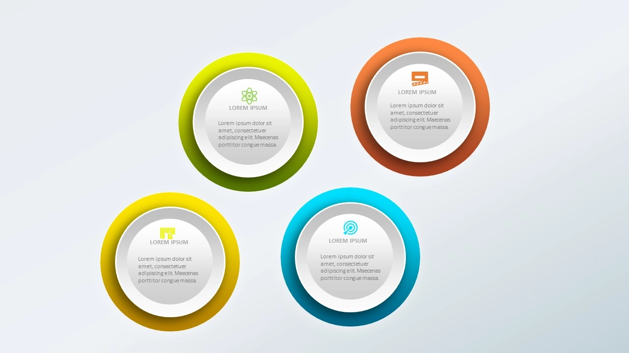 2 (3) انفوجرافيك أربعة خيارات احترافية مميزة في برنامج بوربوبيت للمشاريع