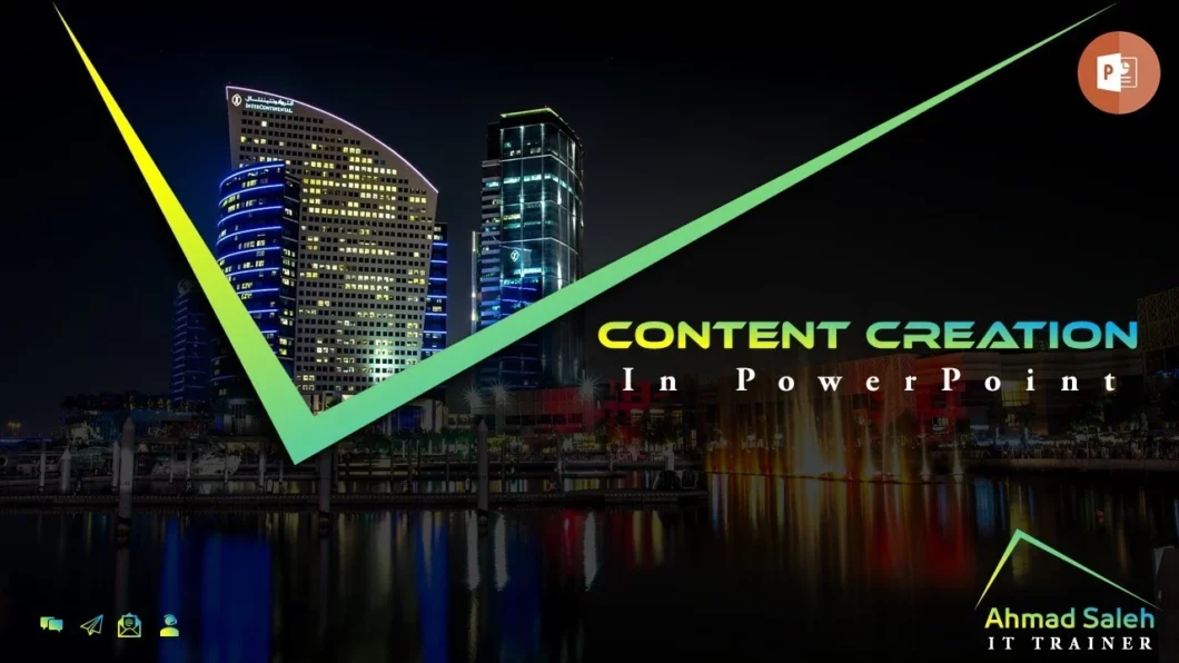 عمل عرض بوربوينت احترافي في دقائق | أفضل عروض برنامج بوربوينت