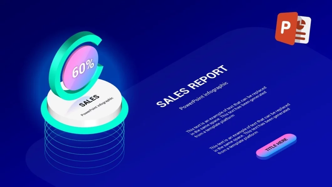 مخطط 3D احترافي متحرك للعروض التقديمية في برنامج بوربوينت