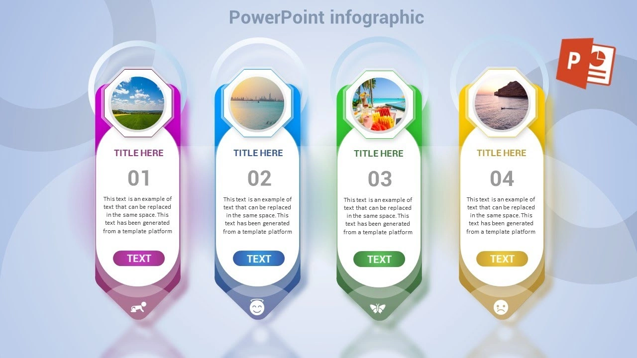 maxresdefault (88) انوفوجرافيك أربع خيارات في برنامج بوربوينت لعرض الأفكار
