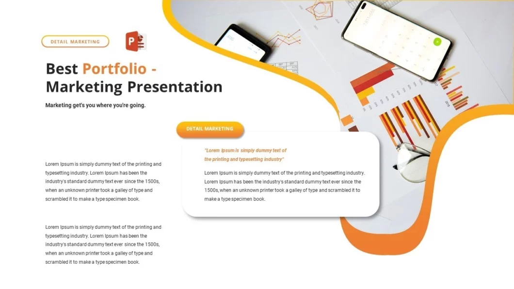 تصميم شريحة افتتاحية للمشاريع في برنامج بوربوينت