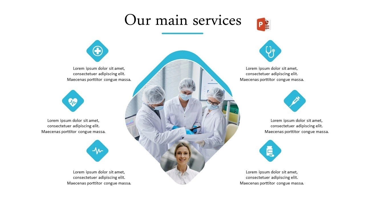 تصميم شريحة مميزة للمشاريع في برنامج بوربوينت