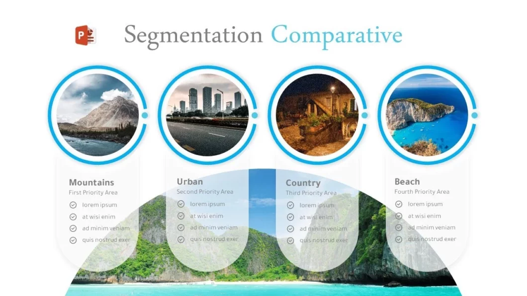 شريحة احترافيةمميزة للمشاريع في برنامج بوربوينت